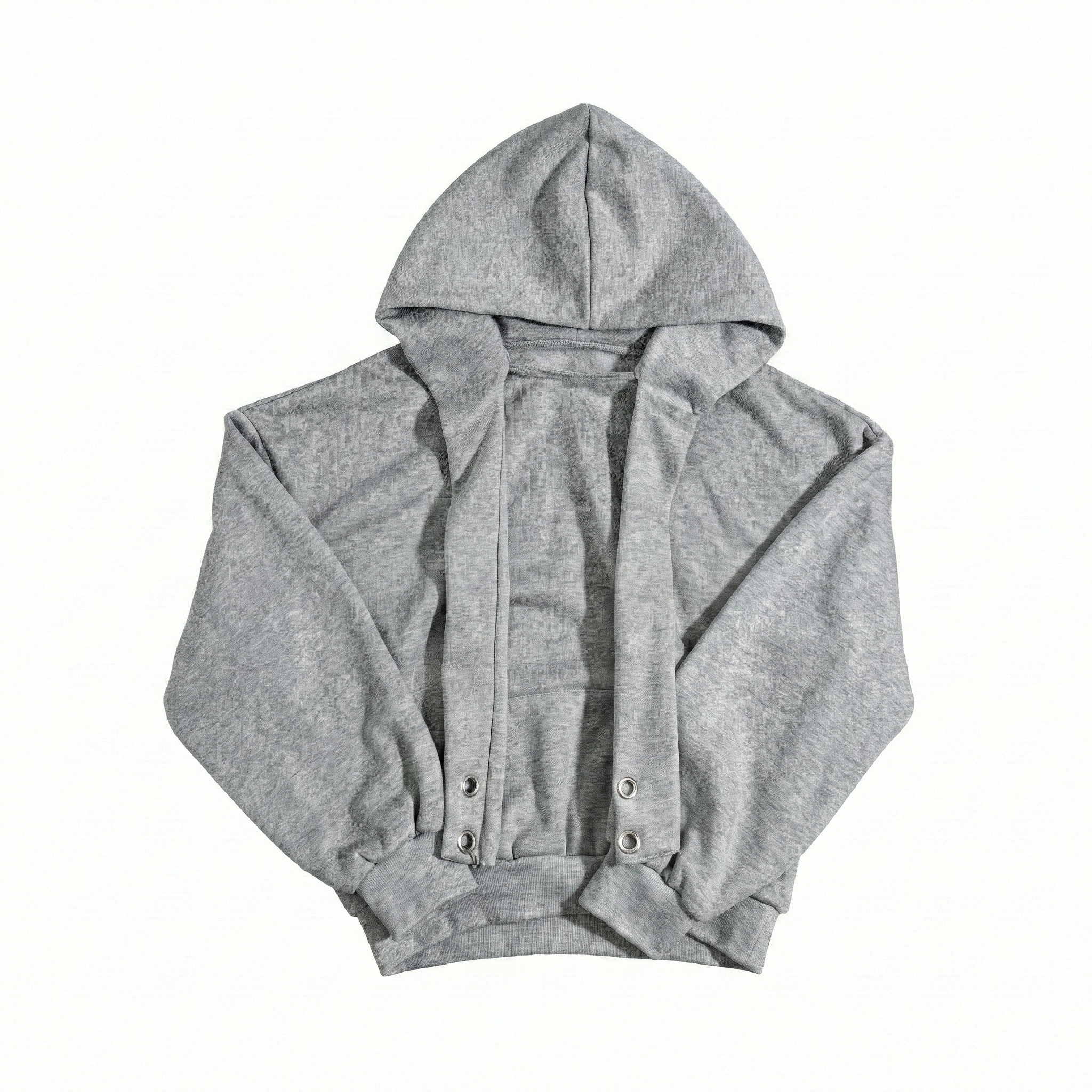 Czarne hoodie z uszami na kapturze marki Hossa